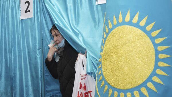 Voters go to the polls in new elections following unrest that shook Kazakhstan