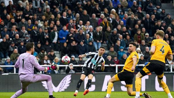 Late Almiron strike seals Newcastle win over Wolves amid VAR drama