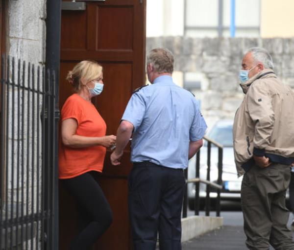 Witness Louise Sherlock at the inquest in Mallow in August 2021 into the Kanturk murder-suicides the previous year. Picture: Larry Cu妹妹ins