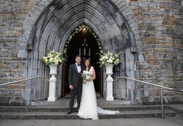 Deirdre Ring and Andrew Creedon got married at St Mary's Cathedral in Killarney