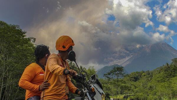 Tourism and mining disrupted after volcano erupts in Indonesia