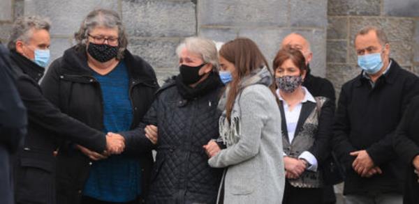 Anne O’Sullivan, centre, was the sole survivor of the Kanturk murder-suicide in October 2020 but died in April 2021 following an illness. File picture: Eamonn Farrell/RollingNews